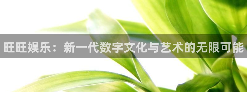 益达娱乐官方app下载安装：旺旺娱乐：新一代数字文化与艺术的无限可能